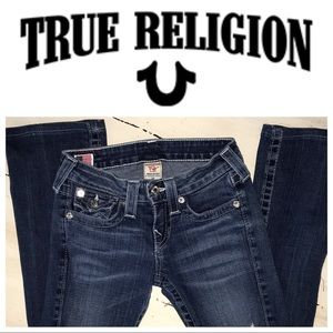 Authentic true religion Distressed brand jeans